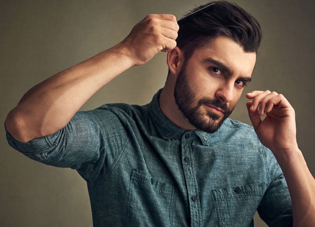 men-hair